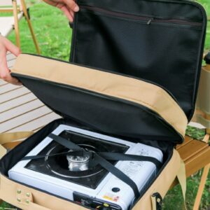 Portable butane gas stove bag